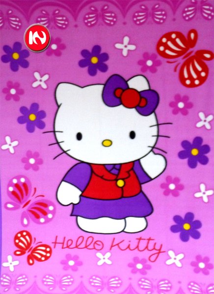 Detail Hello Kitty Ungu Nomer 7