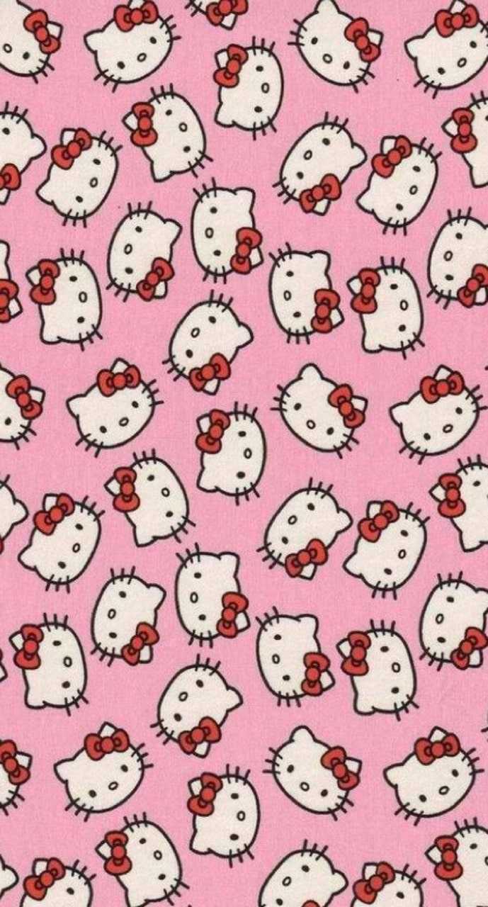 Detail Hello Kitty Wallpaper Black Nomer 15