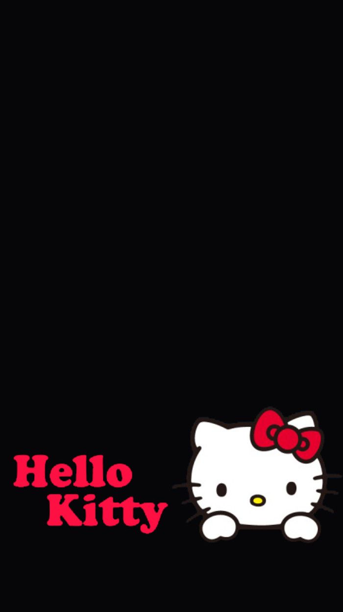 Detail Hello Kitty Wallpaper Black Nomer 17