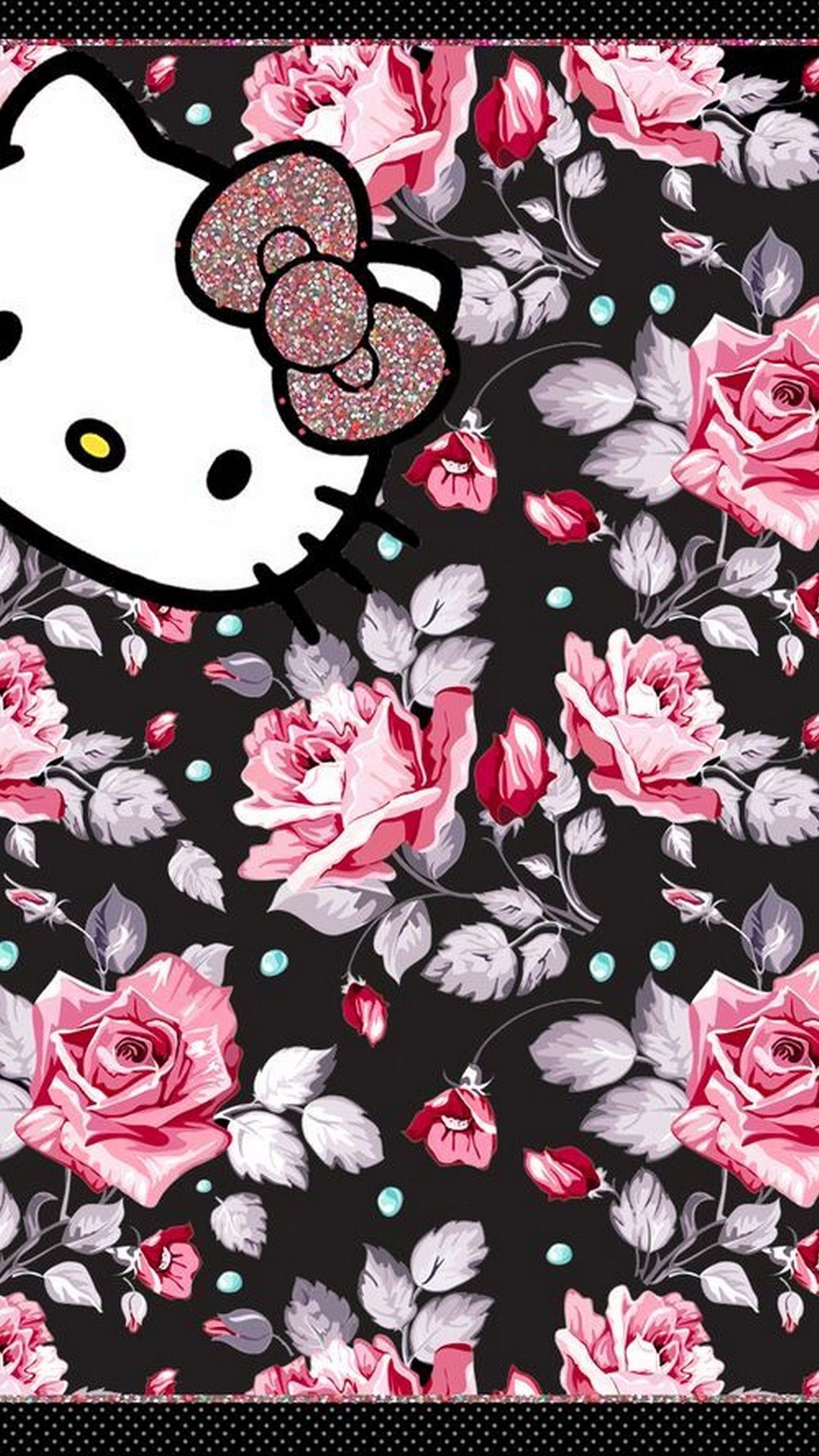 Detail Hello Kitty Wallpaper Glitter Nomer 19