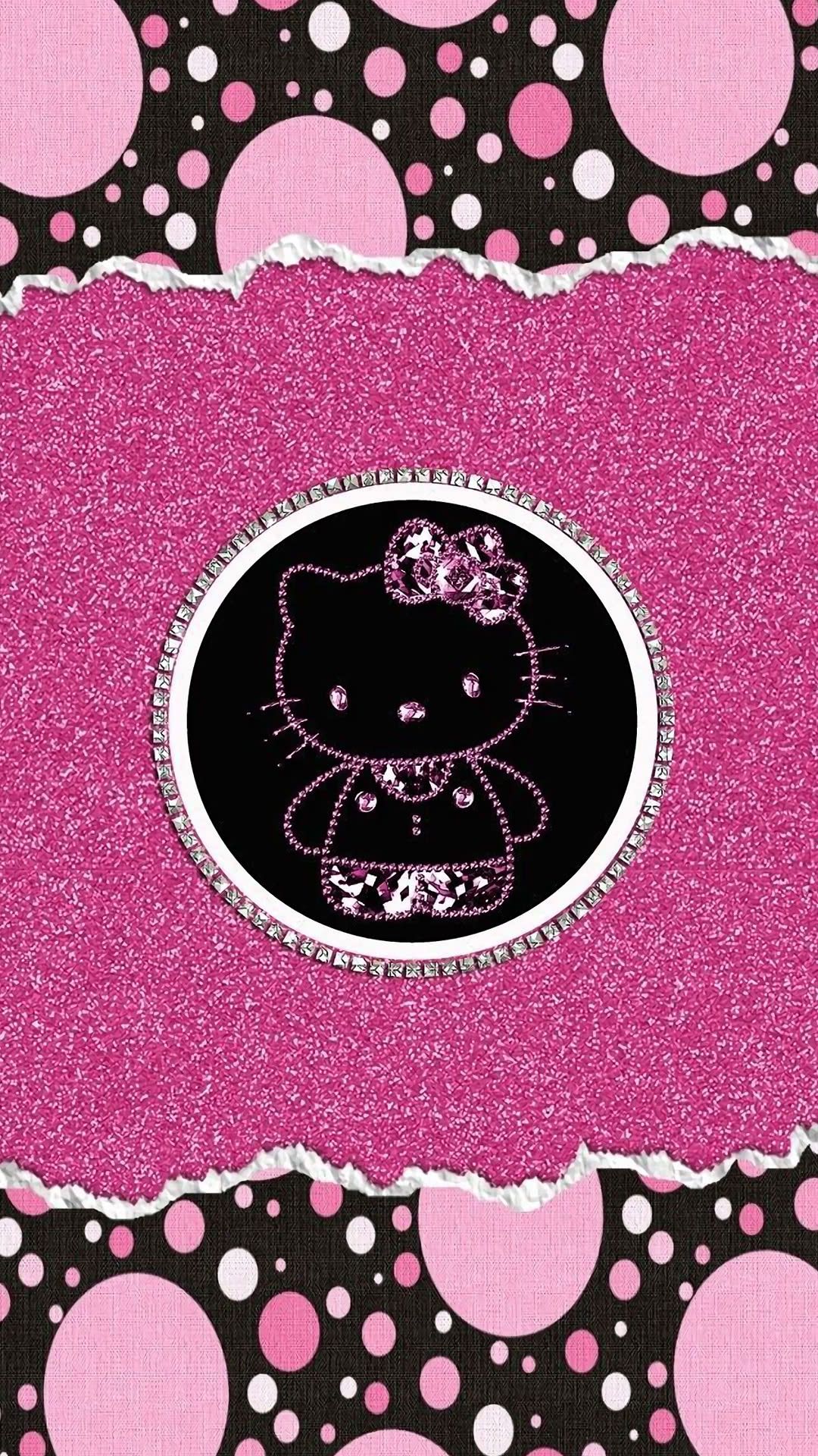 Detail Hello Kitty Wallpaper Glitter Nomer 7