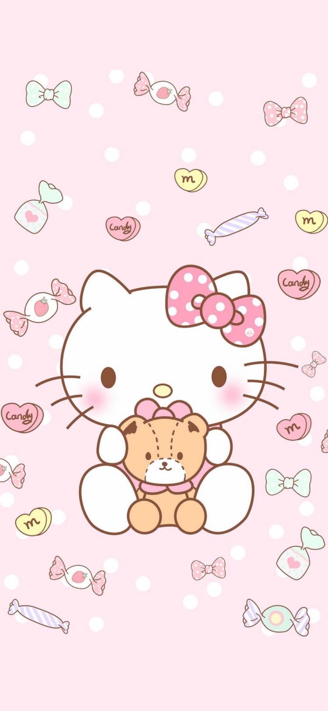 Detail Hello Kitty Wallpaper Iphone Nomer 44
