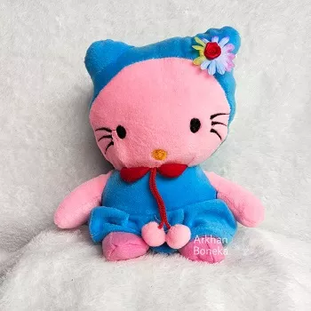 Detail Hello Kitty Warna Biru Nomer 6