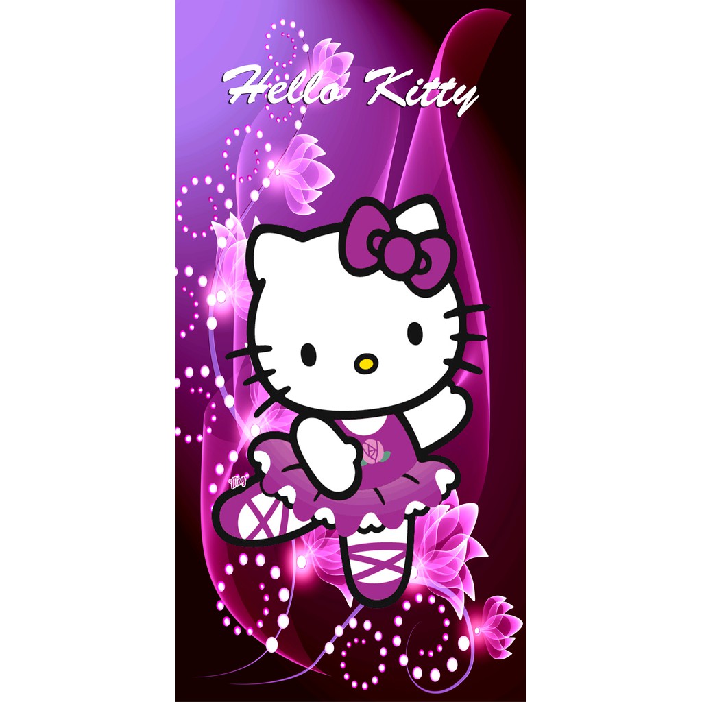 Detail Hello Kitty Warna Ungu Nomer 11