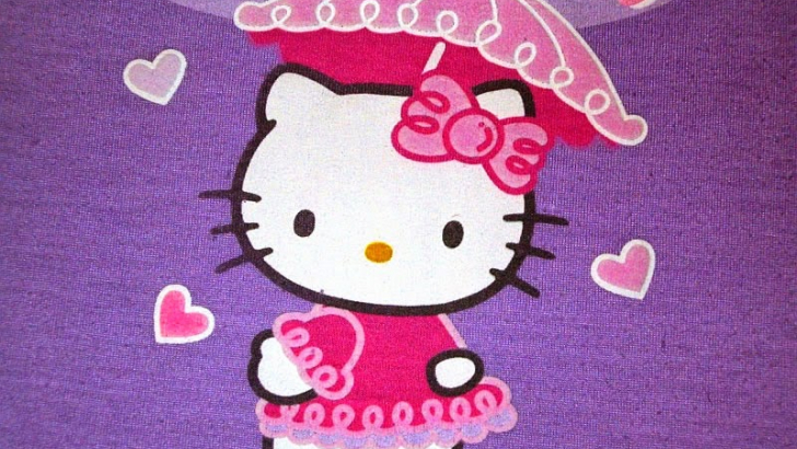 Detail Hello Kitty Warna Ungu Nomer 13