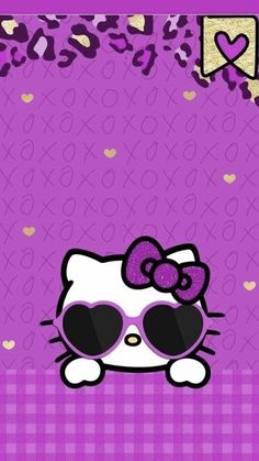 Detail Hello Kitty Warna Ungu Nomer 15