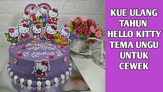 Detail Hello Kitty Warna Ungu Nomer 21