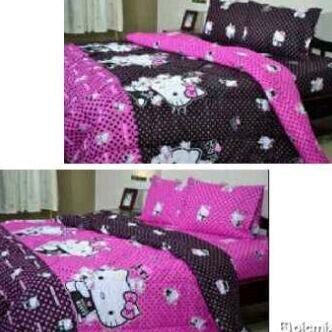 Detail Hello Kitty Warna Ungu Nomer 35