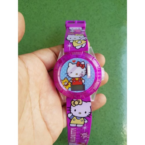 Detail Hello Kitty Warna Ungu Nomer 38
