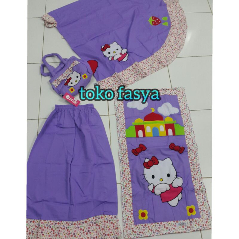Detail Hello Kitty Warna Ungu Nomer 41