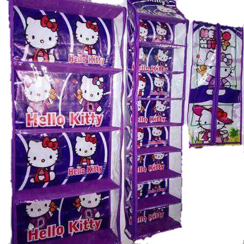 Detail Hello Kitty Warna Ungu Nomer 45