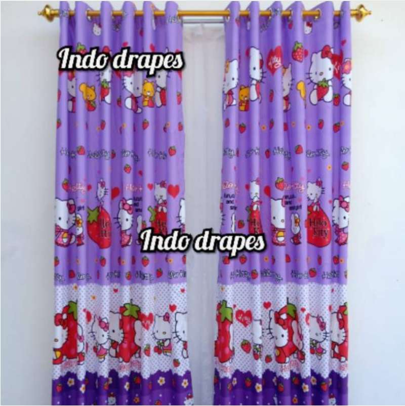Detail Hello Kitty Warna Ungu Nomer 47