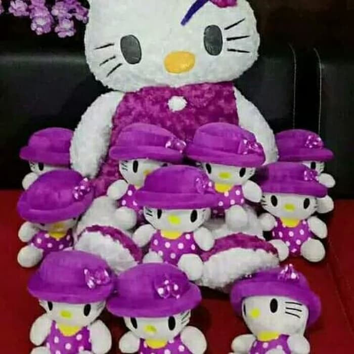Detail Hello Kitty Warna Ungu Nomer 51