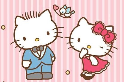 Detail Hello Kitty Wedding Wallpaper Nomer 27