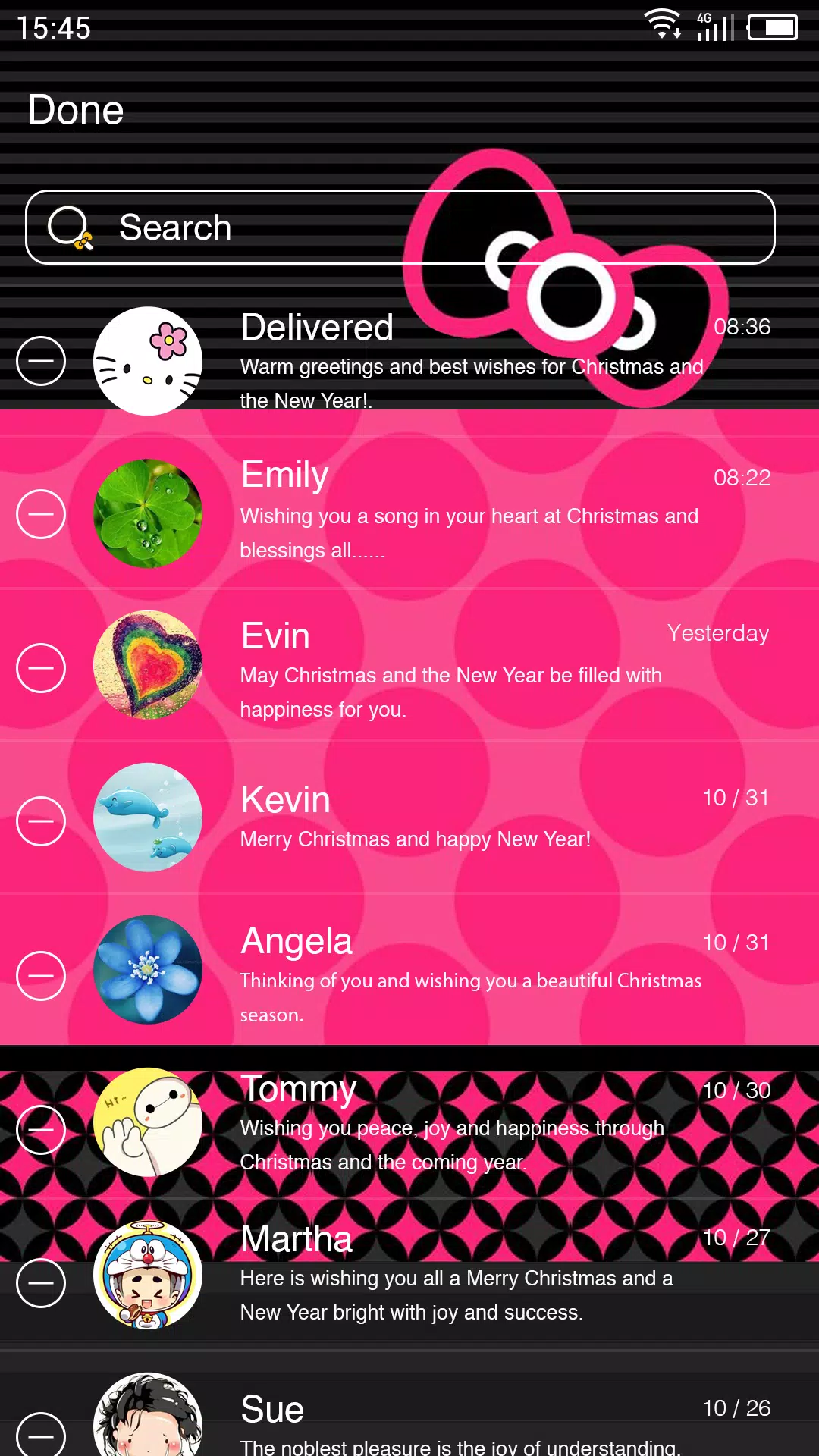 Detail Hello Kitty Whatsapp Plus Theme Nomer 27