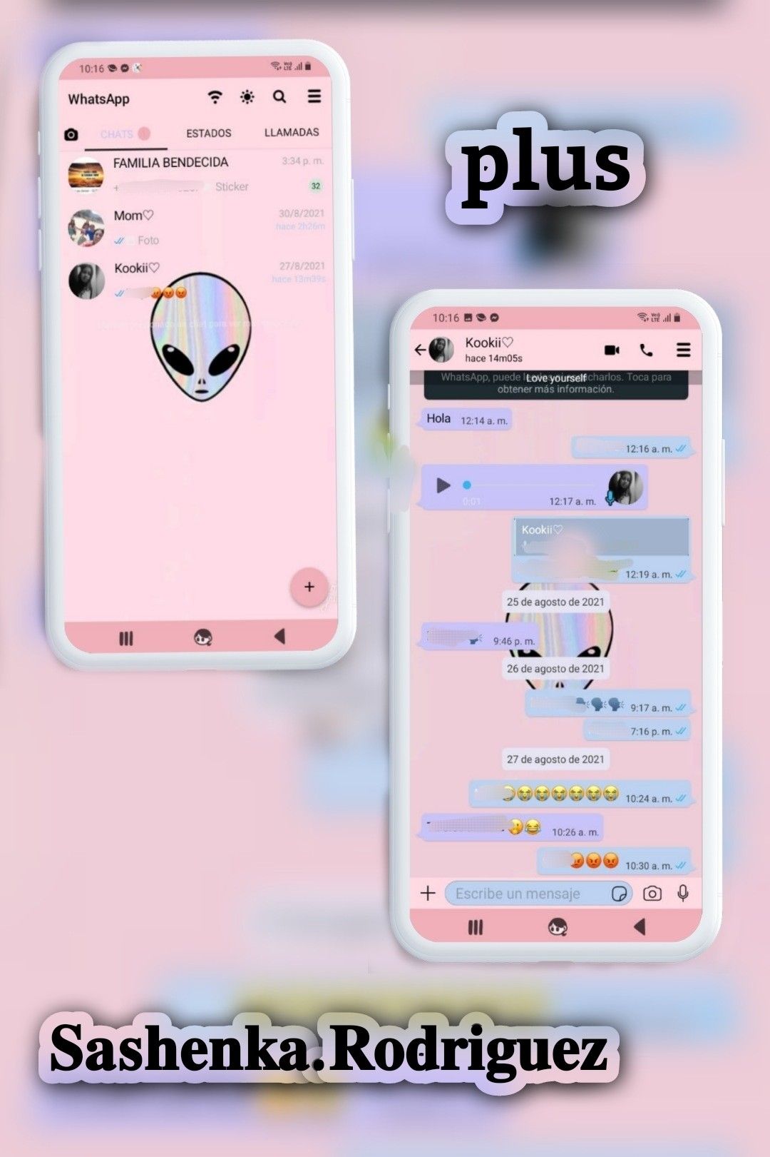 Detail Hello Kitty Whatsapp Plus Theme Nomer 42