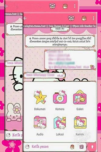 Detail Hello Kitty Whatsapp Plus Theme Nomer 8