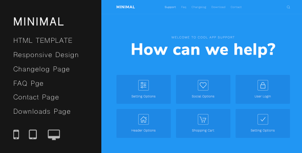 Help Desk Bootstrap Template Free - KibrisPDR