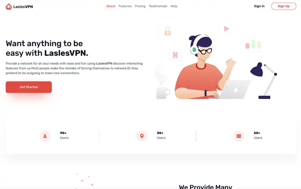 Detail Help Desk Bootstrap Template Free Nomer 34