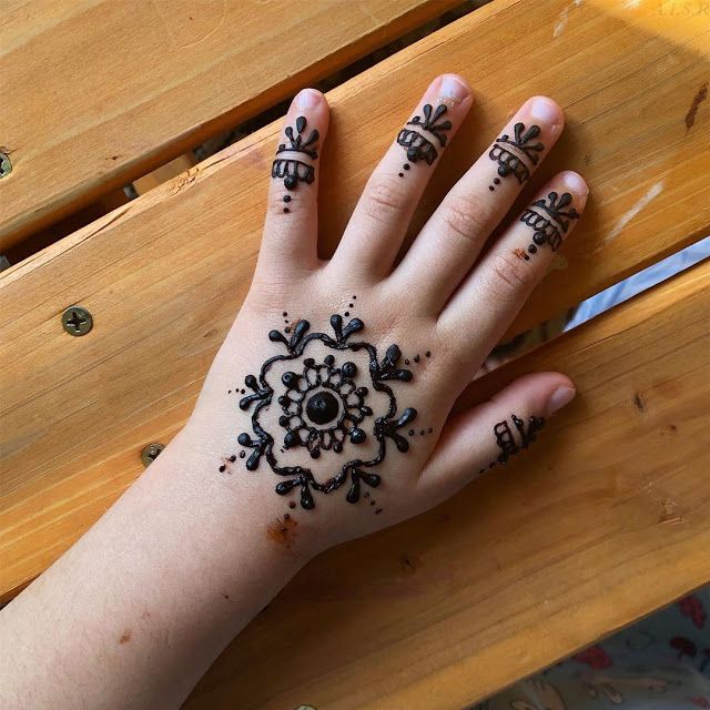 Detail Henna Simple Untuk Anak Anak Nomer 20