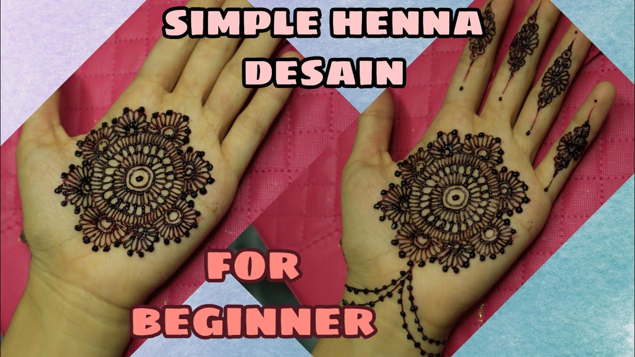 Detail Henna Telapak Tangan Simple Nomer 32