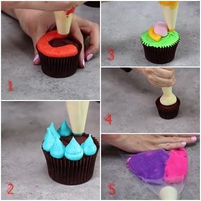 Detail Hiasan Cupcake Dengan Buttercream Nomer 44