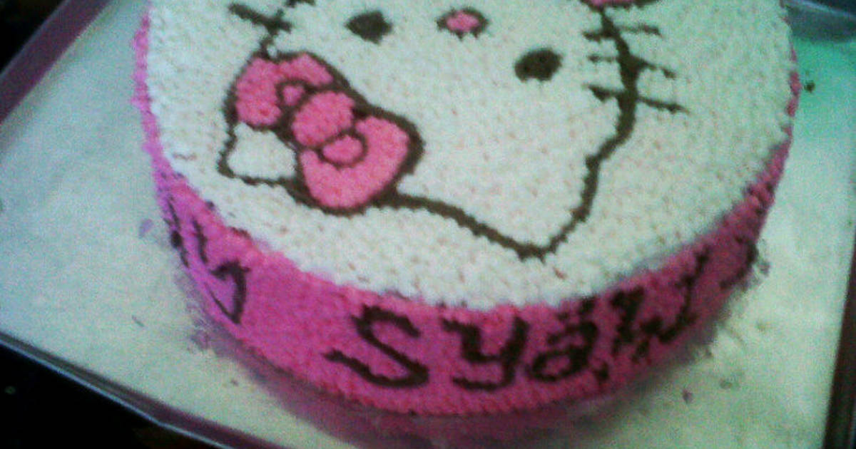 Detail Hiasan Kue Ulang Tahun Hello Kitty Nomer 25