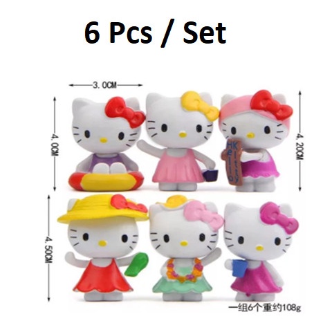 Detail Hiasan Kue Ulang Tahun Hello Kitty Nomer 29