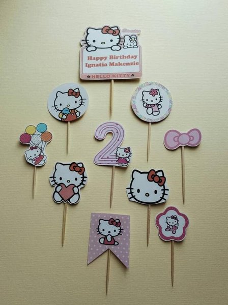 Detail Hiasan Kue Ulang Tahun Hello Kitty Nomer 52