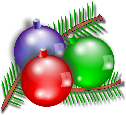 Detail Hiasan Natal Vektor Nomer 13