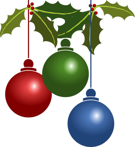 Detail Hiasan Natal Vektor Nomer 3