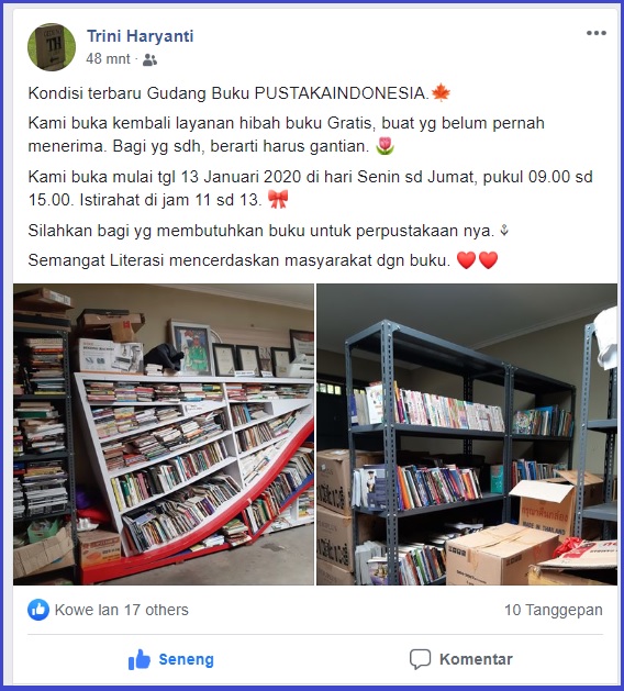 Detail Hibah Buku Untuk Perpustakaan Nomer 8