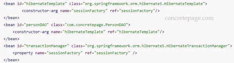 Detail Hibernate Template In Spring Nomer 4