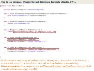 Detail Hibernate Template In Spring Nomer 41