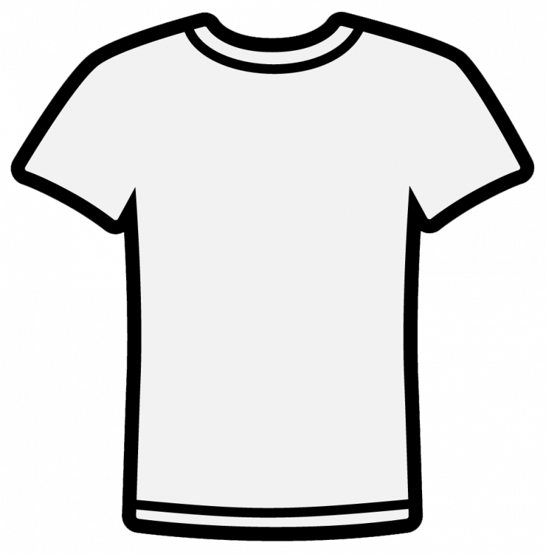 Detail High Resolution White T Shirt Template Nomer 22