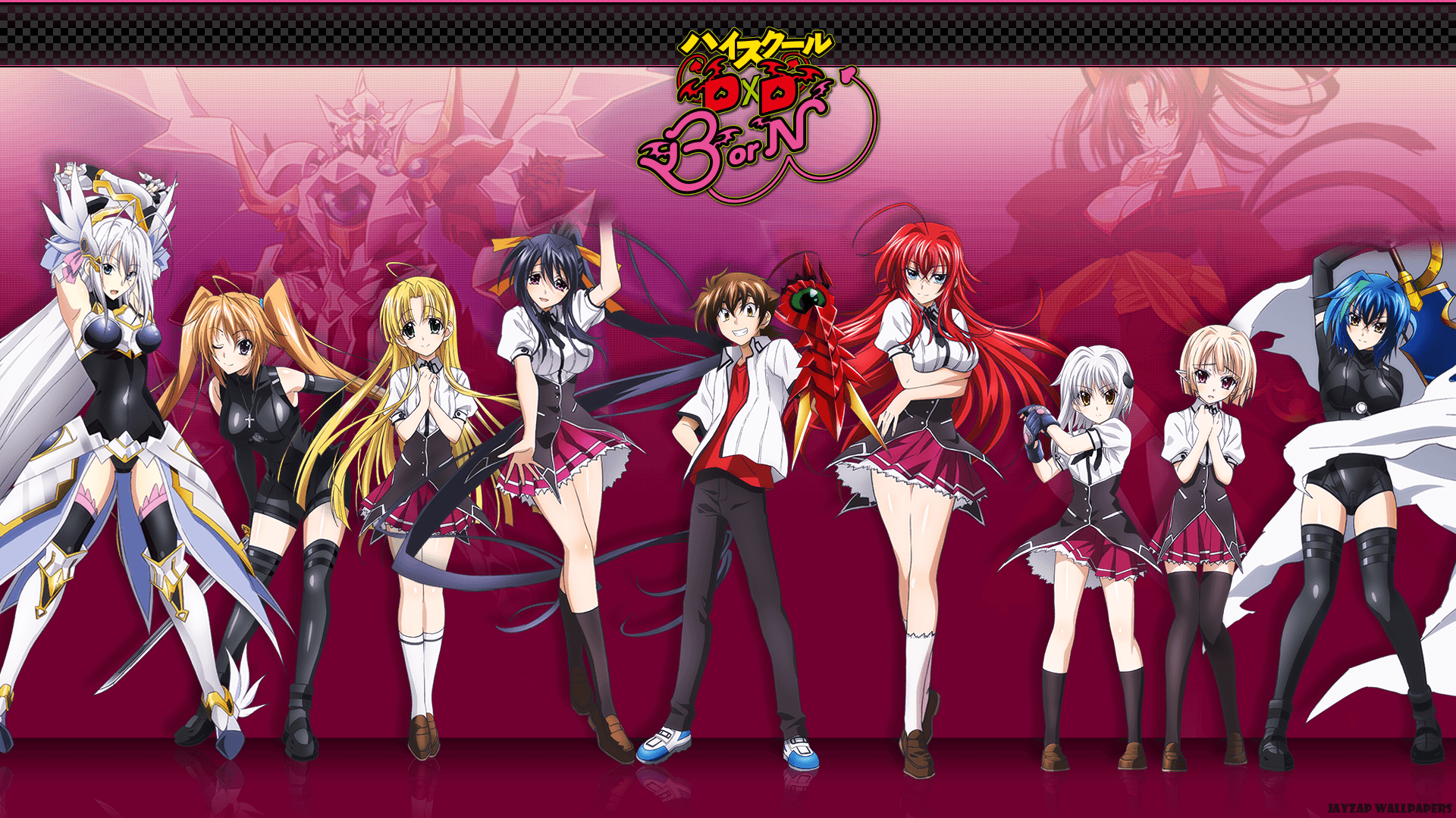 Detail Highschool Dxd Wallpaper Nomer 38