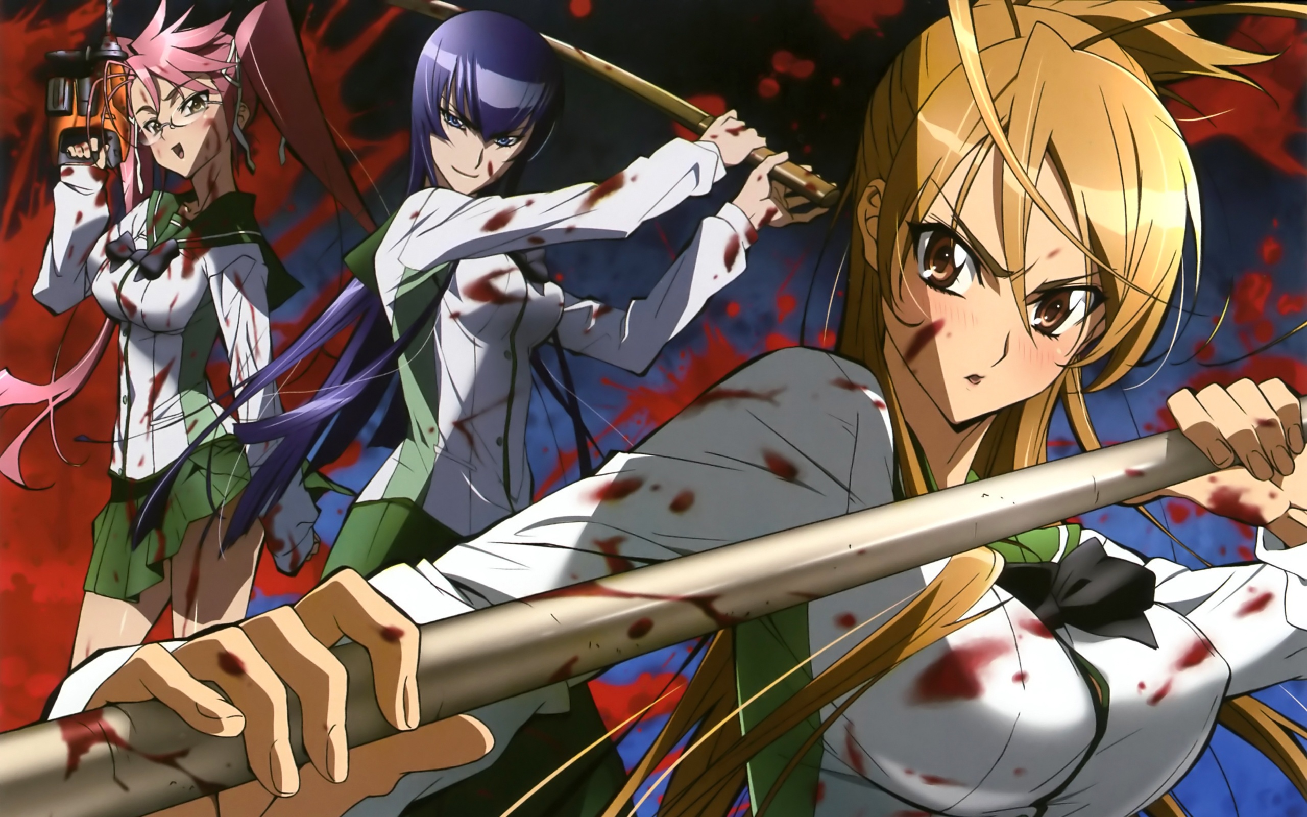 Detail Highschool Of The Dead Wallpaper Nomer 3