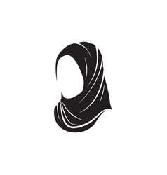 Detail Hijab Siluet Vektor Nomer 10
