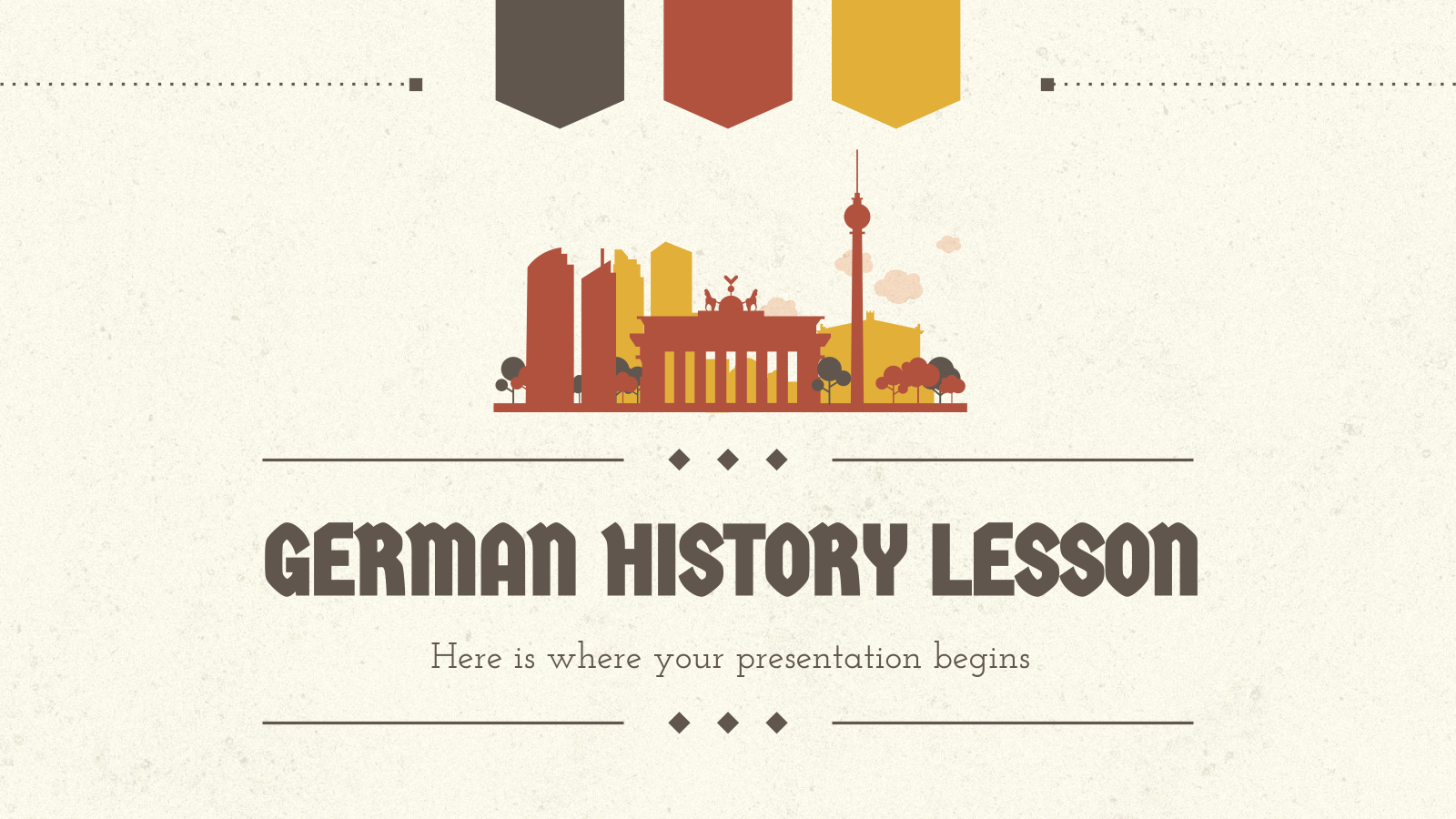 Detail History Powerpoint Template Nomer 32