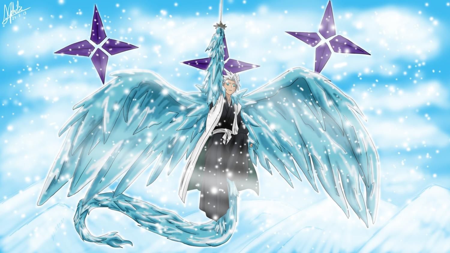 Detail Hitsugaya Bankai Nomer 3