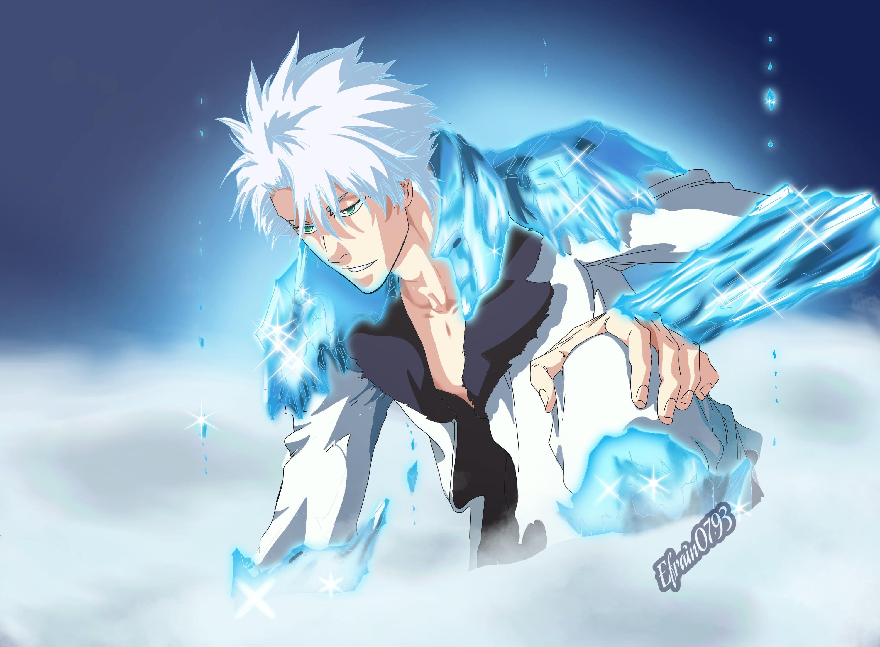 Detail Hitsugaya Bankai Nomer 4