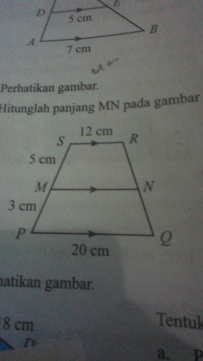 Detail Hitunglah Panjang Mn Pada Gambar Dibawah Ini Nomer 2