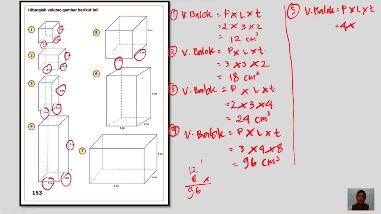 Detail Hitunglah Volume Gambar Berikut Ini Nomer 2