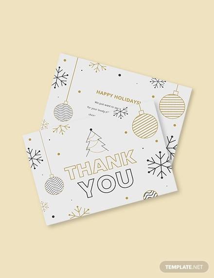 Detail Holiday Postcard Template Nomer 51