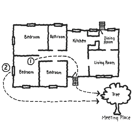 Detail Home Evacuation Plan Template Nomer 21