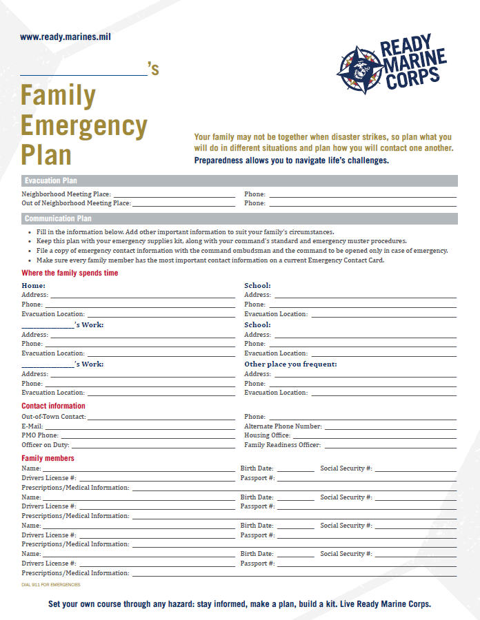 Detail Home Evacuation Plan Template Nomer 36