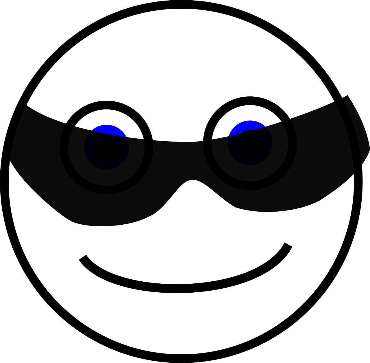 Detail Anonymous Smiley Nomer 9