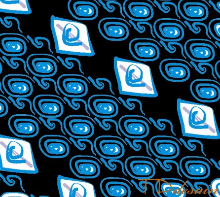 Detail Background Grafis Batik Nomer 17