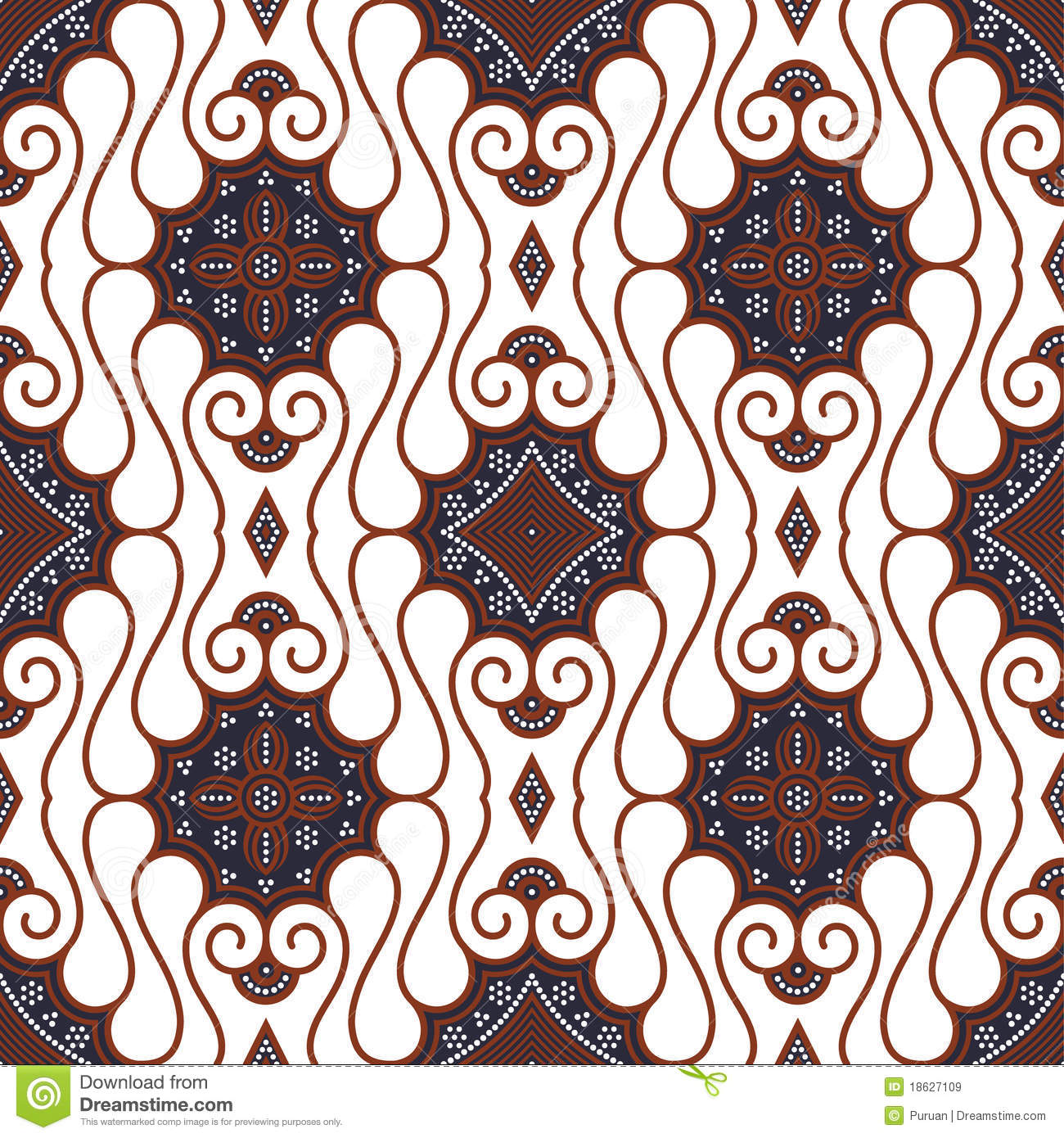 Detail Background Grafis Batik Nomer 5