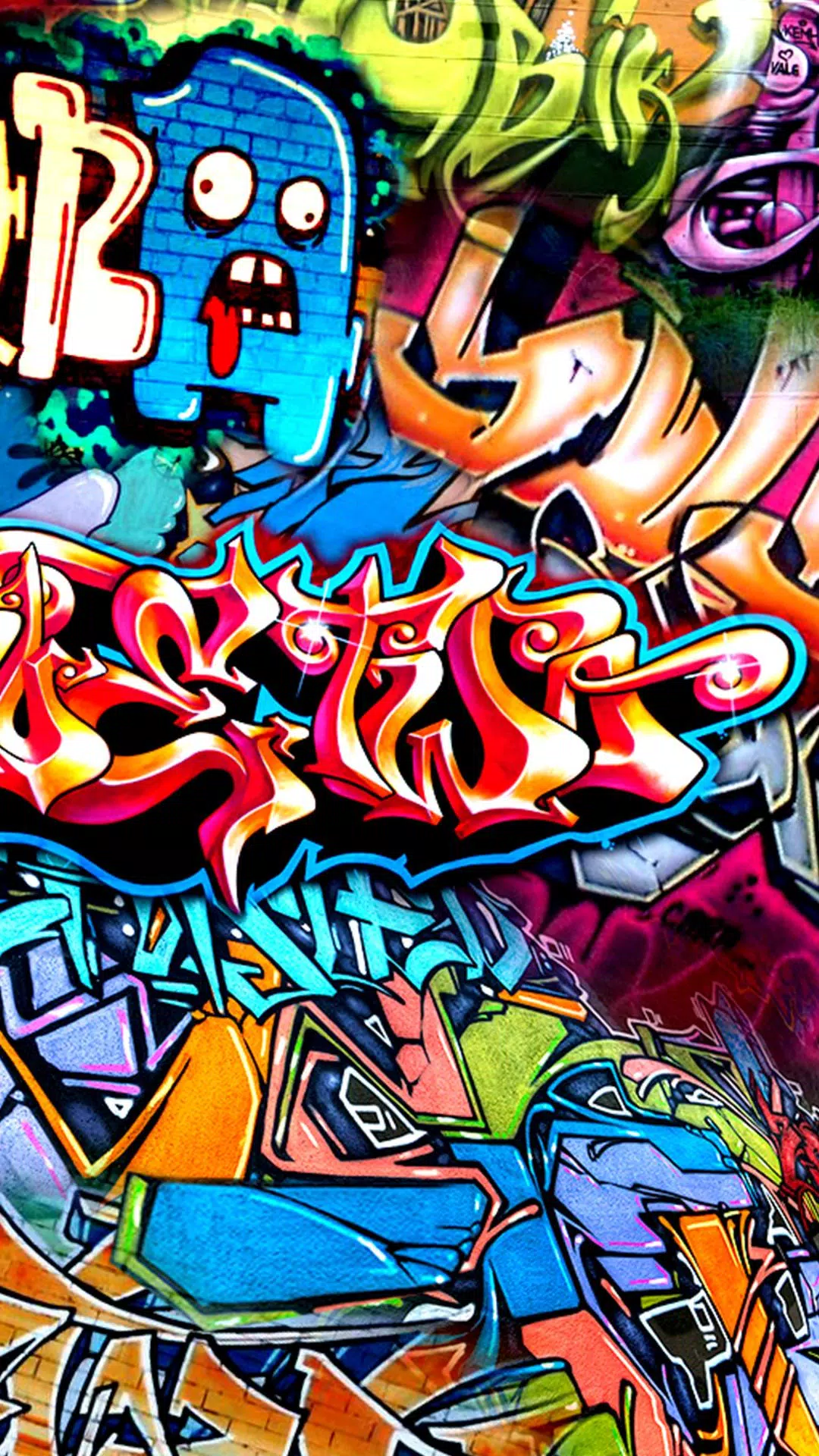 Detail Background Grafiti Keren Nomer 6